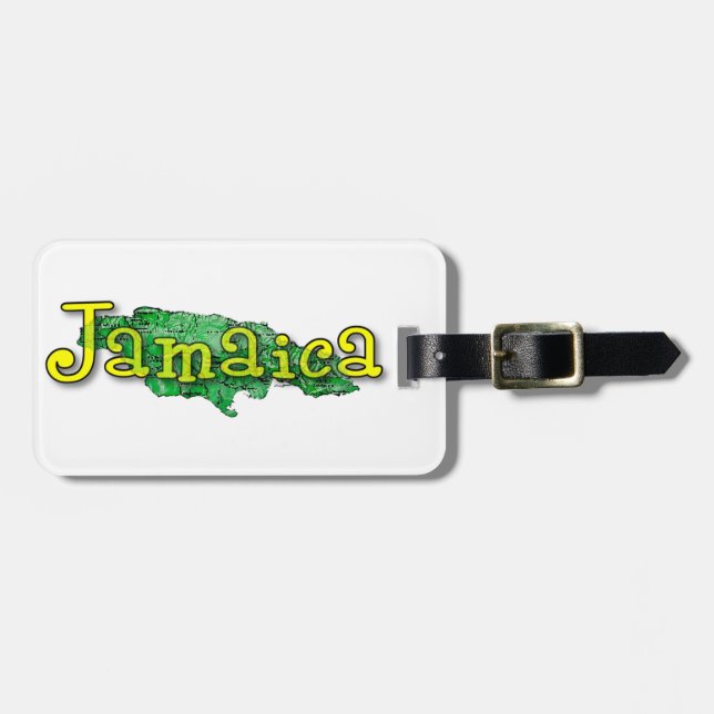 Jamaica Luggage Tag (Front Horizontal)