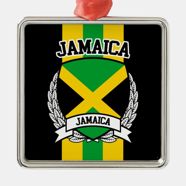 Jamaica Metal Tree Decoration (Front)