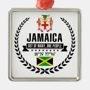 Jamaica Metal Tree Decoration