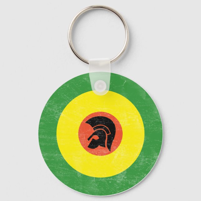 Jamaica Mod Target Keychain (Front)