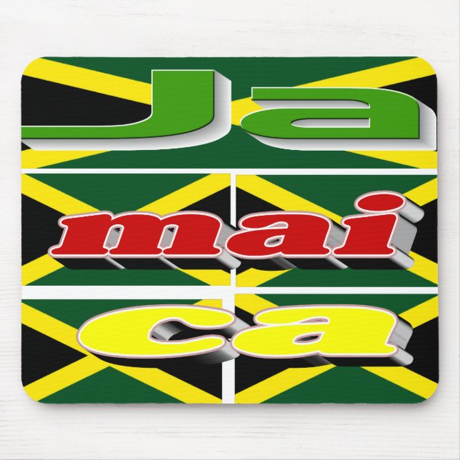 Jamaica Mouse Mat (Front)