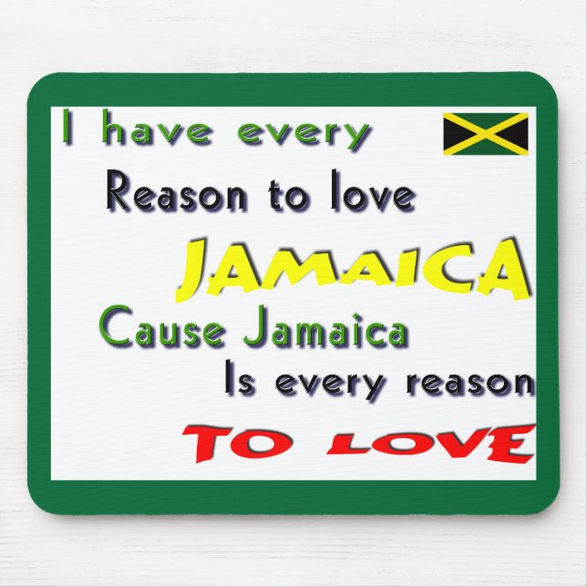 jamaica mouse mat (Front)