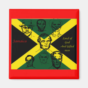 jamaica national hero fridge magnet