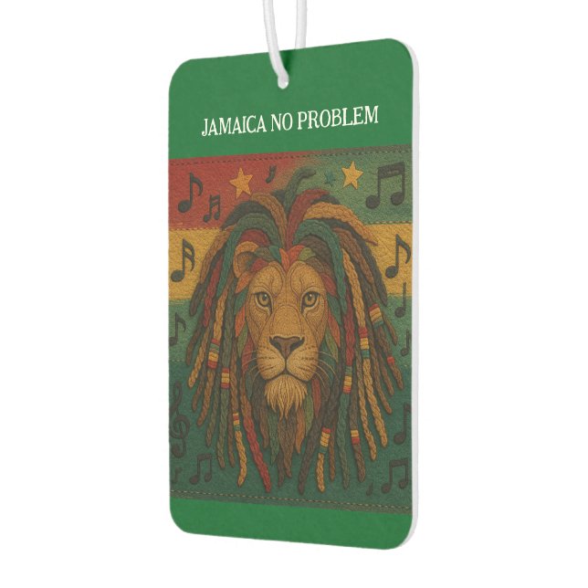Jamaica No Problem  Car Air Freshener (Left)