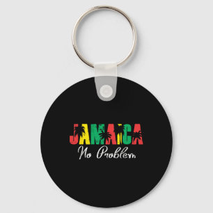 Jamaica No Problem! Jamaican Vacation Key Ring