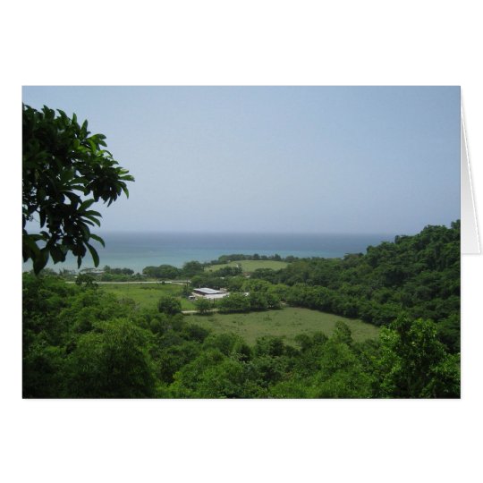 Jamaica Ocean View Note Cards