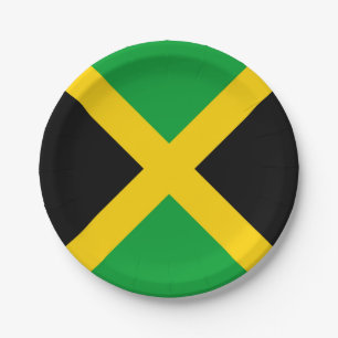 Jamaica Paper Plate