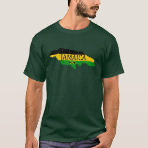 Jamaica Parishes Flag Colours Art T-Shirt