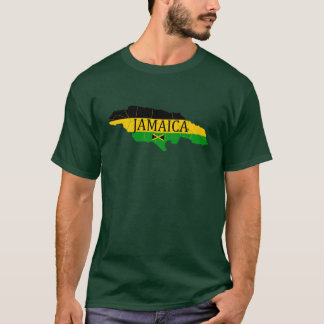Jamaica Parishes Flag Colours Art T-Shirt