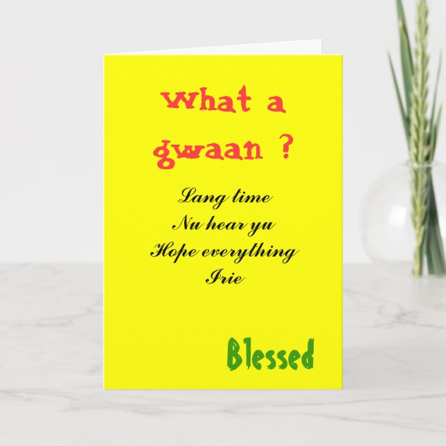 Jamaica patios Greeting cards (Front)