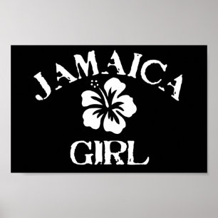 Jamaica Pink Girl Poster