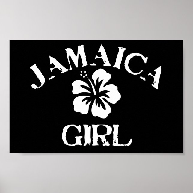 Jamaica Pink Girl Poster (Front)