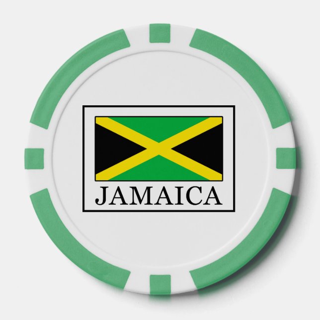 Jamaica Poker Chips (Front)
