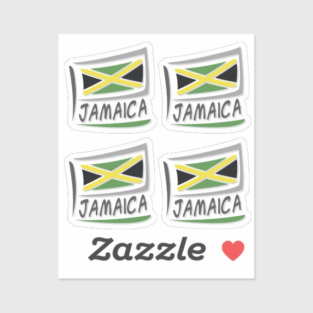 Jamaica   Pride X Flag  (Sheet)
