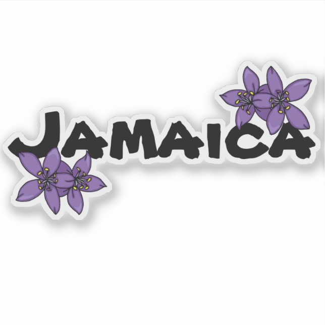 Jamaica Purple National Flower (Front)