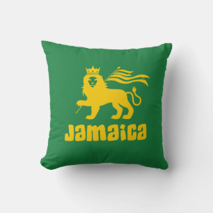 Jamaica Rasta Lion Cushion