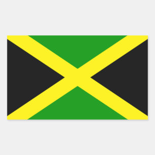 Jamaica Rectangular Sticker