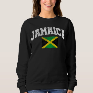 Jamaica retro jersey flag sweatshirt