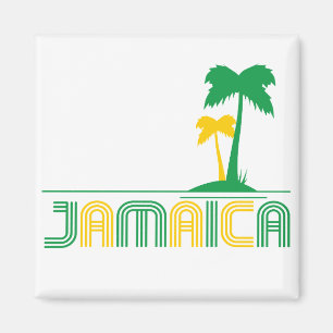 Jamaica Retro Magnet