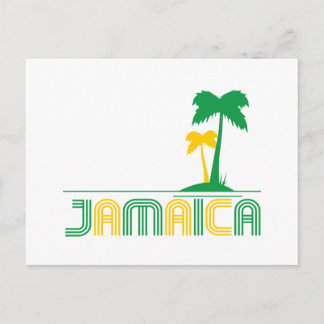 Jamaica Retro Postcard