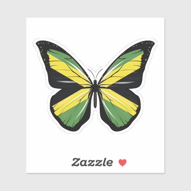 Jamaica Ripped Flag (Sheet)