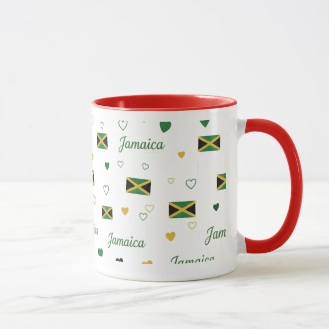 Jamaica Roots | Caribbean Flag Mug (Right)