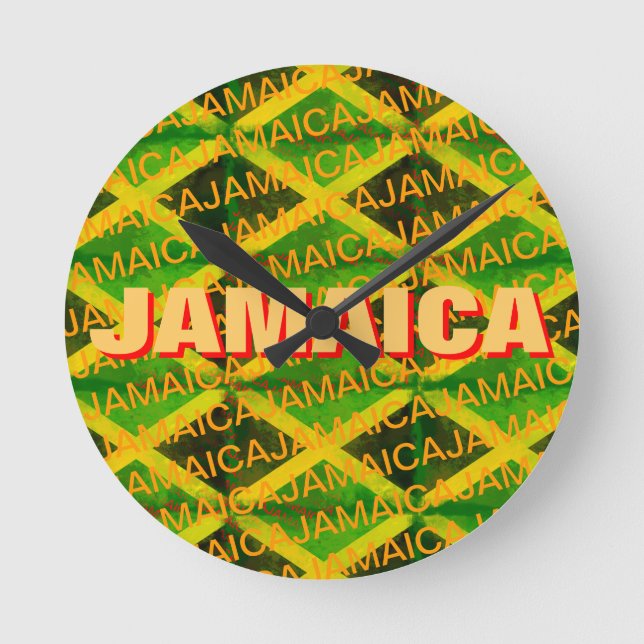 Jamaica Round Clock (Front)