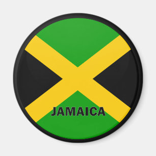 Jamaica Roundel quality Flag Magnet