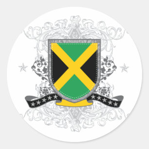 Jamaica Shield 2 Sticker