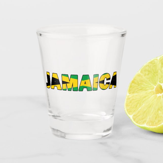 Jamaica Shot Glass (Front)