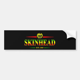 Jamaica Skinhead 1969 Bumper Sticker