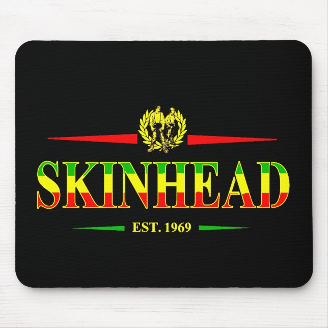 Jamaica Skinhead 1969 Mouse Mat (Front)