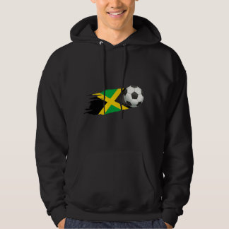 Jamaica Soccer Ball Jamaica Flag Jersey - Jamaican Hoodie