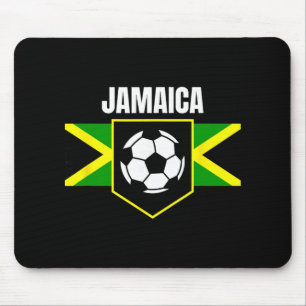 Jamaica Soccer Futbol Kid Mouse Mat