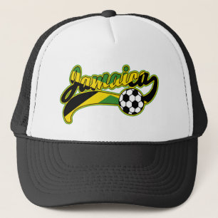 Jamaica Soccer Trucker Hat