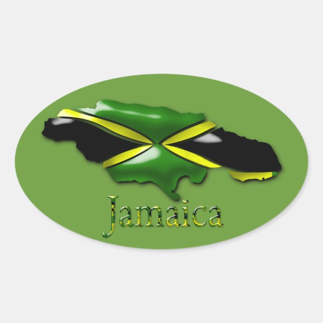 Jamaica Sticker (Front)