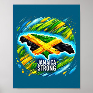 Jamaica Strong Hurricane Melissa Recovery  Poster