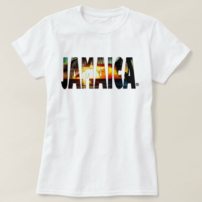 Jamaica Sunset Jamaican t-shirt Online Sale (Design Front)
