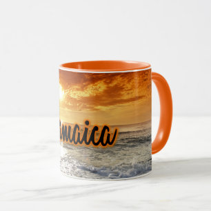 Jamaica sunset mug