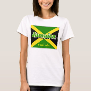 Jamaica t-shirts-track ruler T-Shirt