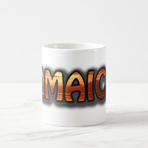 Jamaica Text Coffee Mug Montego Bay Sunset Photo