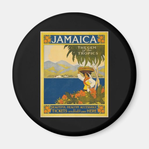Image of Jamaica the gem of the tropics Magnet