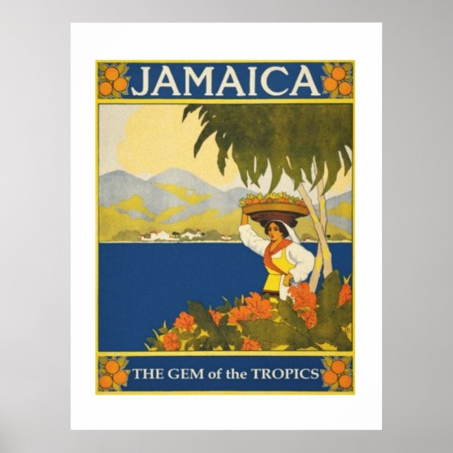 Jamaica The Gem Of Tropics Canvas Print (Front)