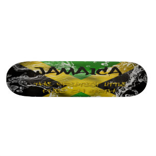 Jamaica The Greatest Little Place on Earth  Skateb Skateboard