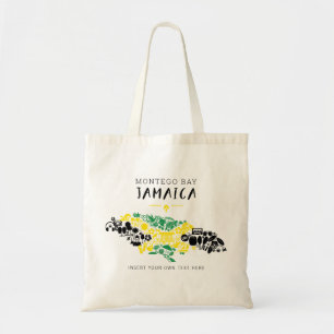 Jamaica Tote (Personalized Add your own text) Bag