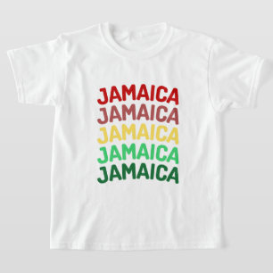 Jamaica Trip vacation group matching typography  T-Shirt