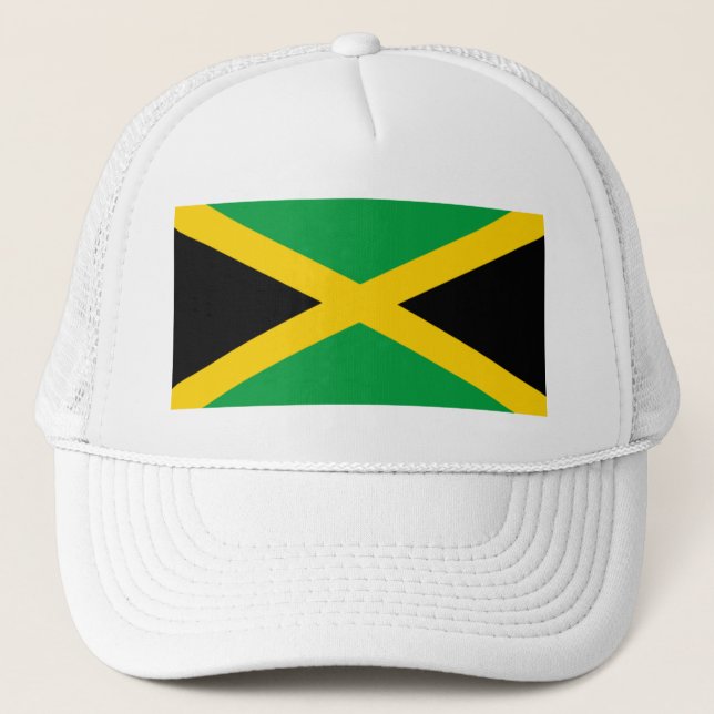 JAMAICA TRUCKER HAT (Front)