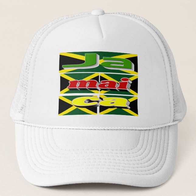 Jamaica Trucker Hat (Front)
