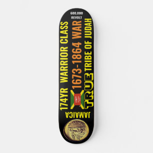 JAMAICA TRUE TRIBE OF JUDAH  174YR Skateboard