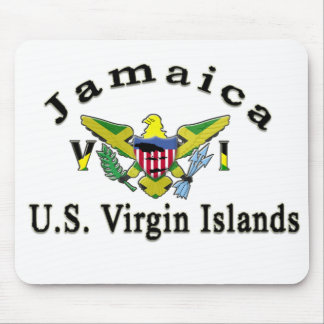 Jamaica / US Virgin Islands Mouse Mat
